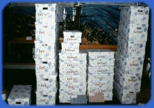 Towers of boxes
